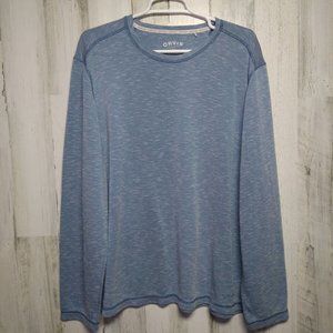 Orvis Blue Long Sleeve Tee
